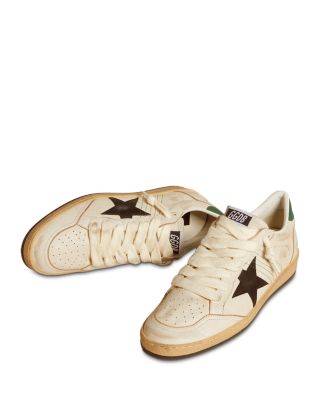 Unisex Ball Star Leather Sneakers