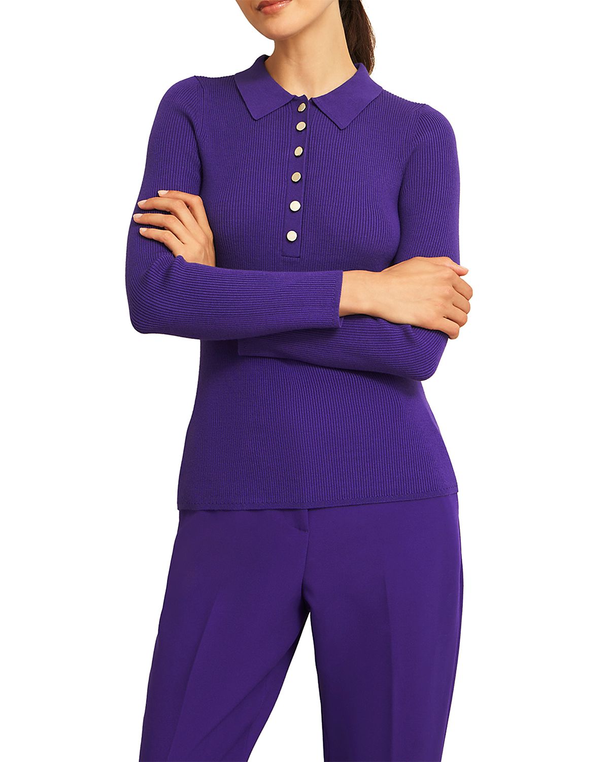 Hobbs London Fara Knitted Shirt