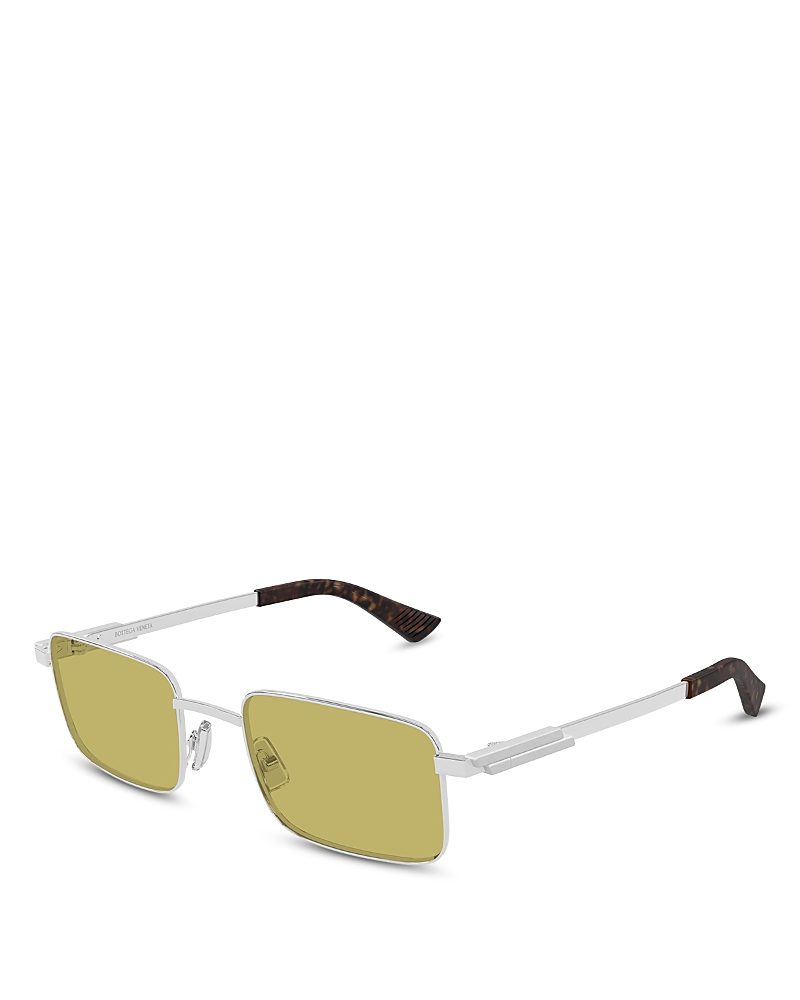 Bottega Veneta Squared Sunglasses, 53mm