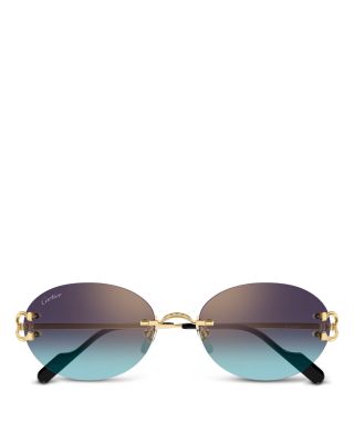 Oval Sunglasses, 55mm