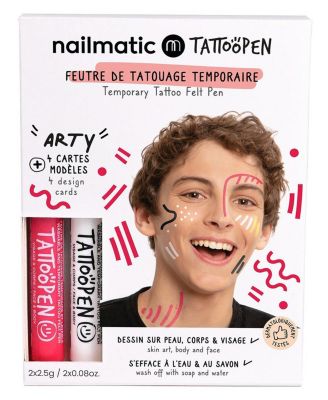 Rock Kids Tattoo Pen Set - 5-7 Years