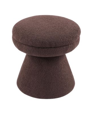  Torio Mushroom Pedestal Fabric Ottoman