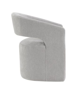  Orion Modern Upholstered Accent Chair with Casters