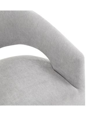  Orion Modern Upholstered Accent Chair with Casters