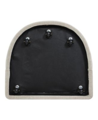  Orion Modern Upholstered Accent Chair with Casters