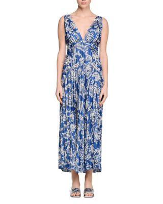 Floral Print Maxi Dress