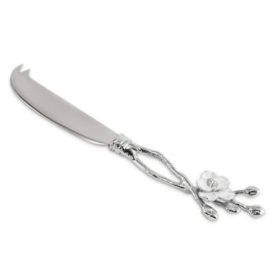 Silver Orchid Cheeseboard with Knife