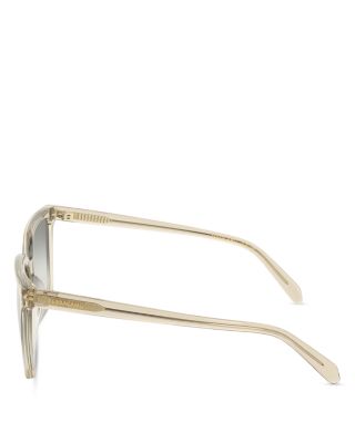 Classic Logo Square Sunglass, 57mm