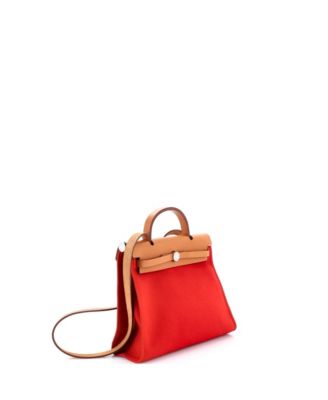 31 Herbag Zip Leather and Toile