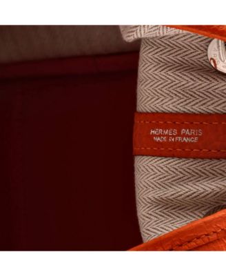 30 Garden Party Tote Leather