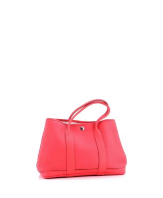 30 Garden Party Tote Leather