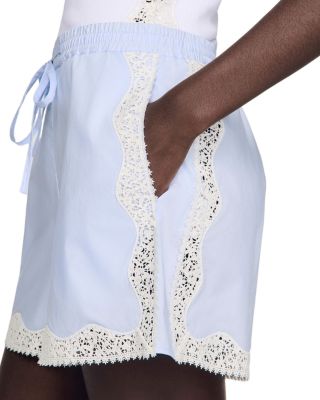 Lace Detail Shorts