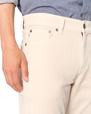 Russell Slim Straight Fit Jeans in Bone