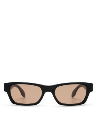 Alix Rectangular Sunglasses, 52mm