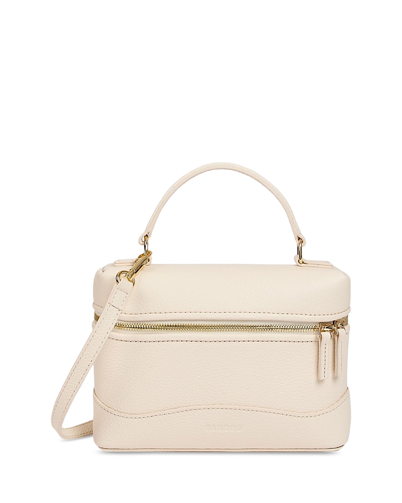 Sandro Grained Leather Tangolino Bag