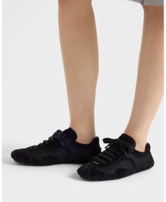  Women's Montecarlo Re-Edition 2005 Suede and Mesh Sneakers