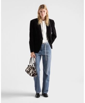 Bonnie Medium Printed Leather Handbag