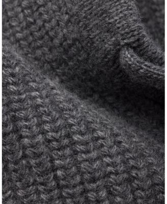  Wool and Cashmere Knit Hood
