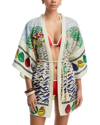 Sail Away Robe Swim Cover-Up