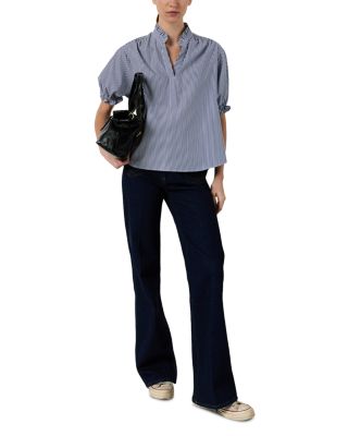 Clee Ruffle Collar Blouse