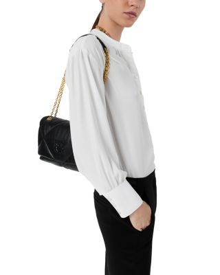 Cezanne Tunisian Collar Blouse