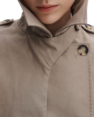 Jamie Cropped Trench Coat