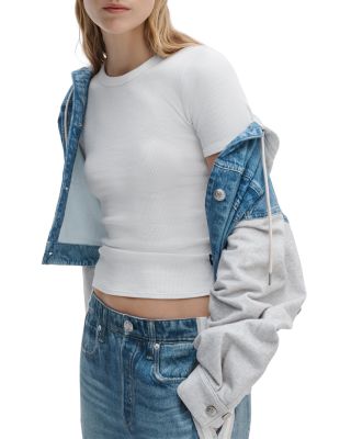 The Essential Rib Crewneck Tee