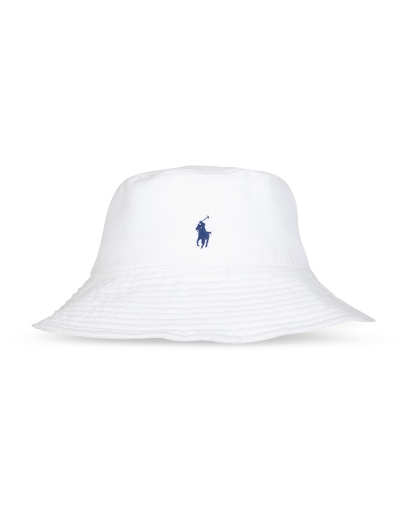 Polo Ralph Lauren Linen Sunhat in Deckwash White