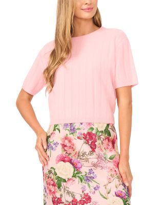 Gina Cashmere Wide Rib Pullover