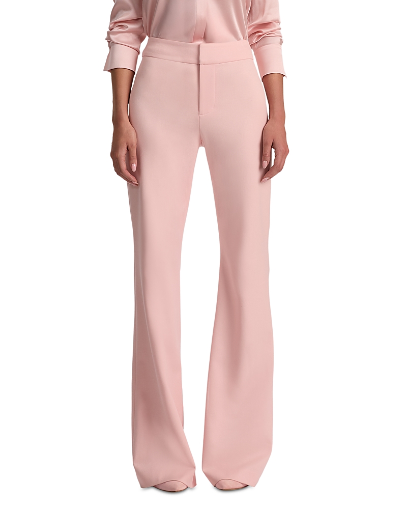 Alice and Olivia Andrew Mid Rise Bootcut Pants