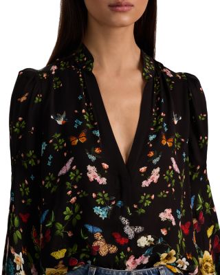 Helen Blouson Sleeve Blouse