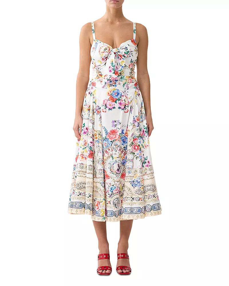 Camilla I Left My Heart In Granada Ballerina Midi Dress