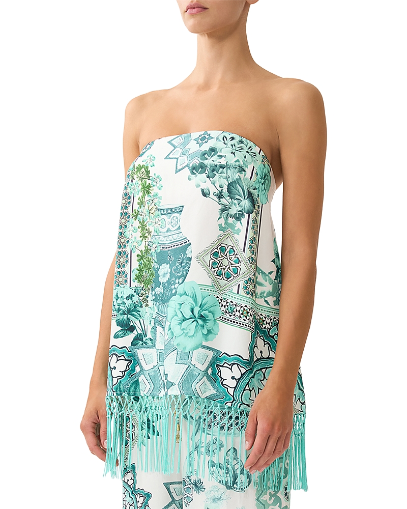 Camilla Balearic Bebe Silk Straight Scarf Top
