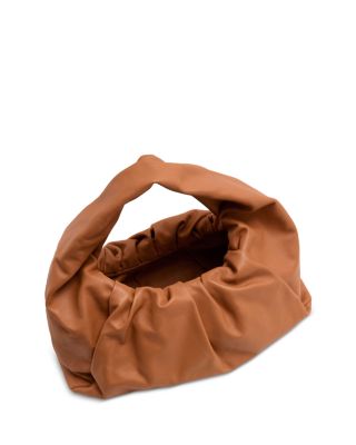 Leather Hobo Shoulder Bag