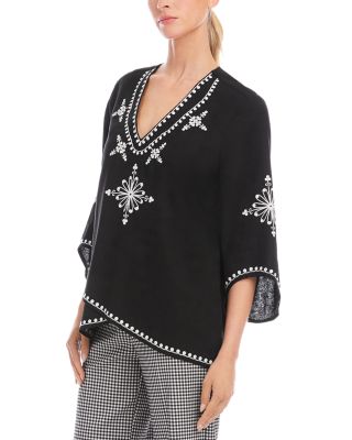 Asymmetrical Crossover Hem Top