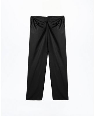  Accessory Detailed Pleated Pants