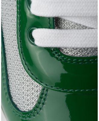  Men's America's Cup Sneakers Patent Leather And Technical Fabric