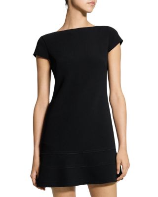 Tiered Seam Cap Sleeve Dress