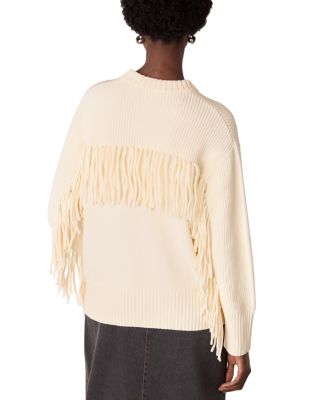 Fringe Rib Detail Pullover