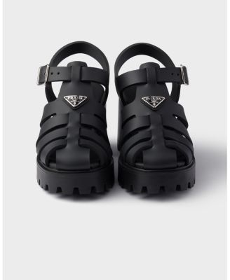  Women's Rubber Platform Sandals