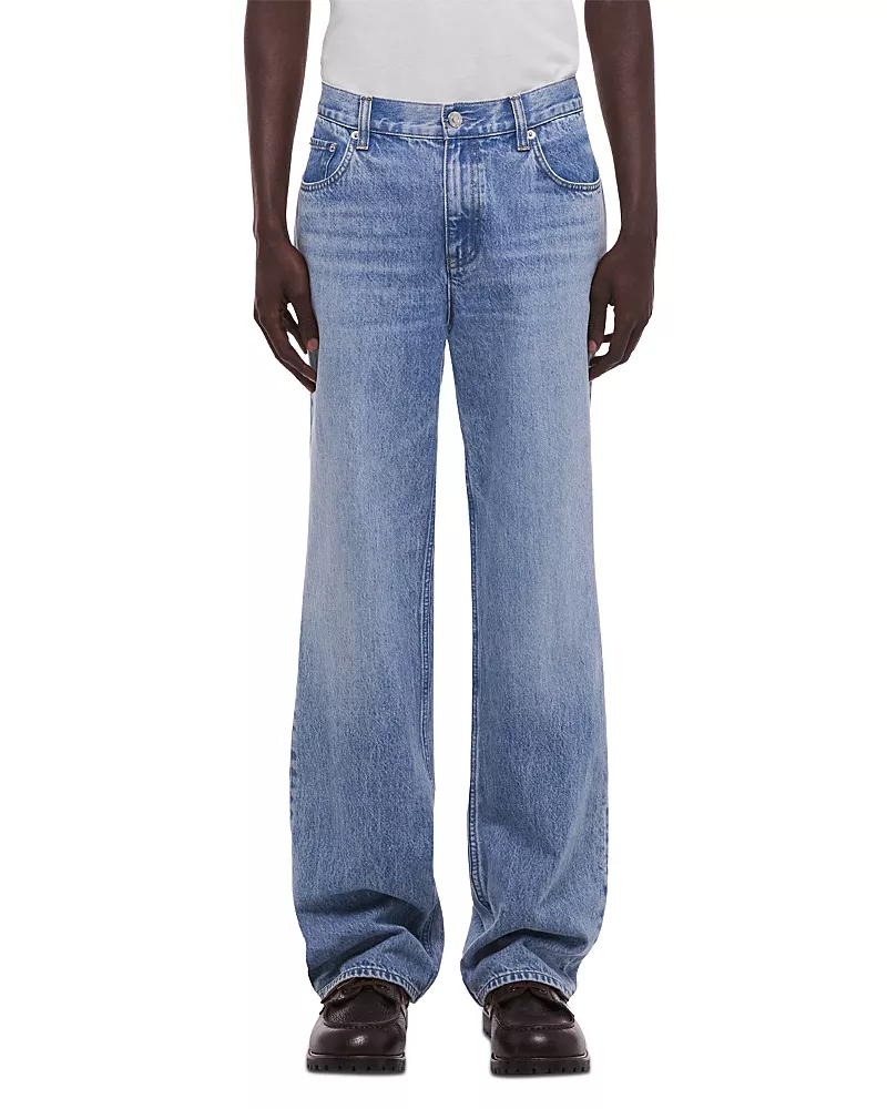 Helmut Lang Relaxed Fit Jeans in Vintage Blue Wash