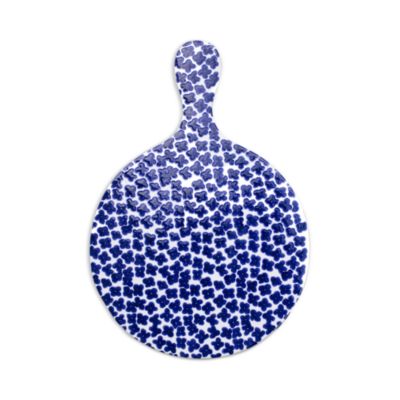 Santorini Flowers Round Cheese Board