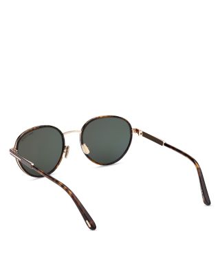 Round Metal Sunglasses, 51mm