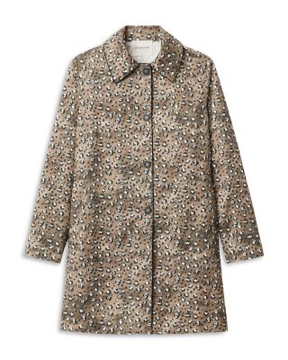Cat Print Coat