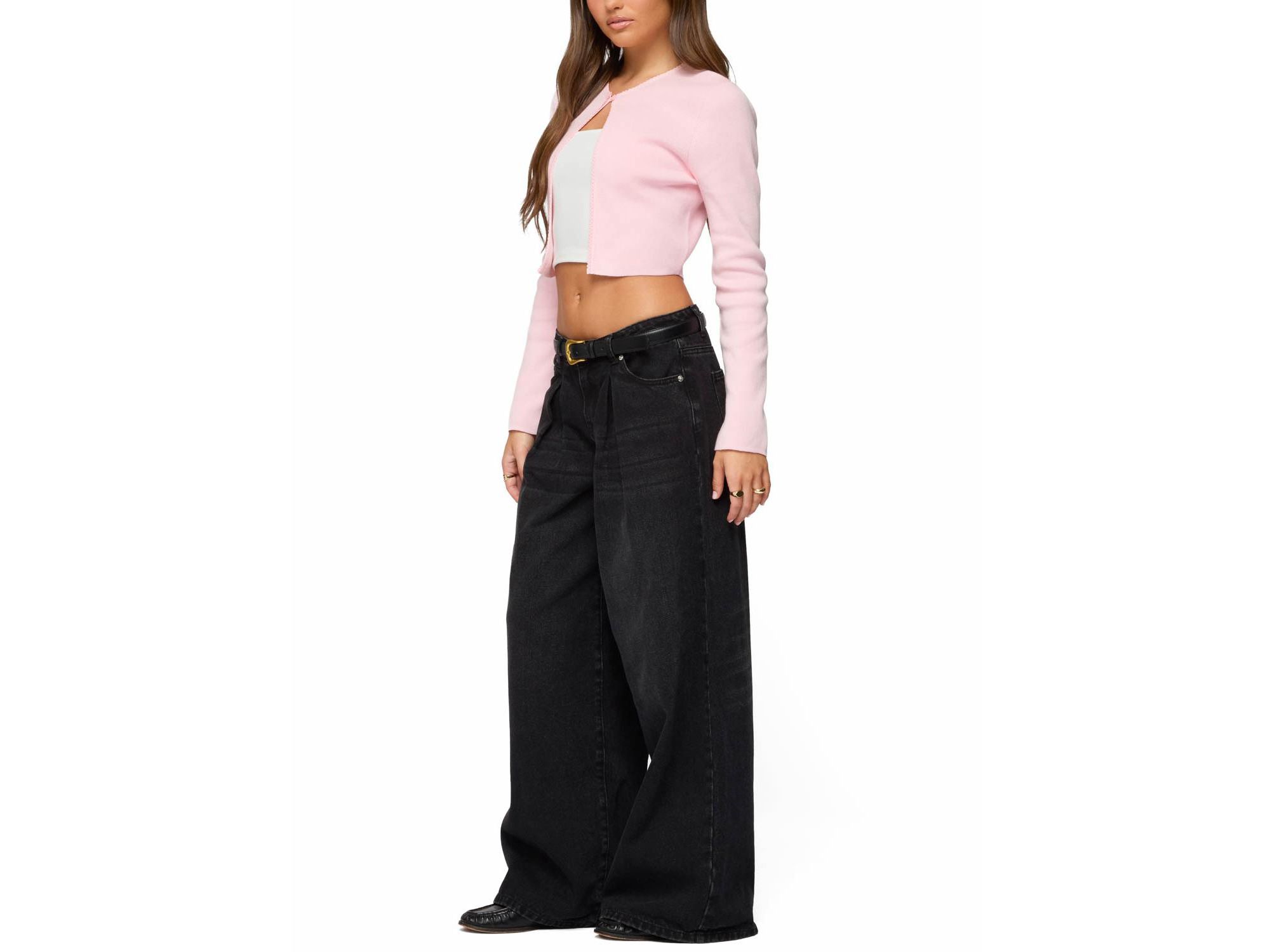 Jayne Split Front Knit Cardigan — Image 5