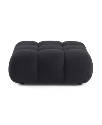 Calliope Faux Shearling Modular Ottoman