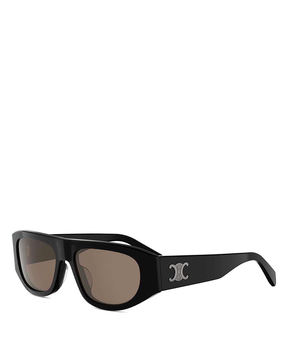 Celine Triomphe Square Sunglasses, 55mm