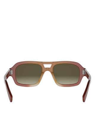3 Dots Pilot Sunglasses, 53mm