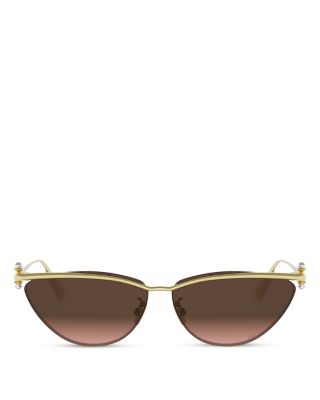 Tribales Cat Eye Sunglasses, 61mm