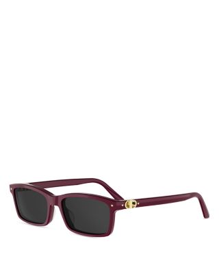Petit CD Rectangular Sunglasses, 54mm